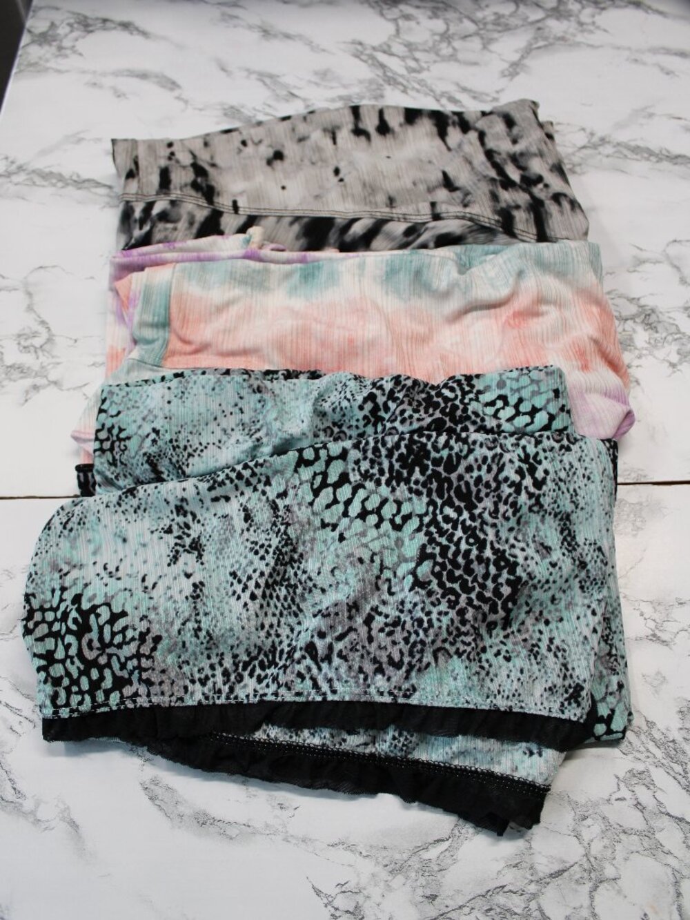Secret Treasures Plus 3X Summer Pajama Bundle of 3 Lightweight Colorful Comfort